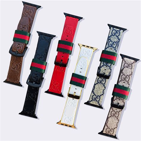 apple watch bands gucci|authentic Gucci Apple Watch bands.